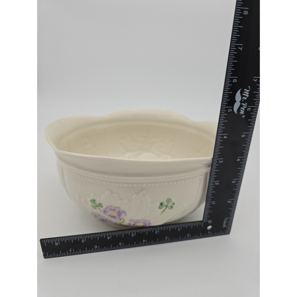 Belleek Ireland 12th Anniversary Show 2006 Limited Ed Serving BOWL No. 410/770 - Picture 7 of 8